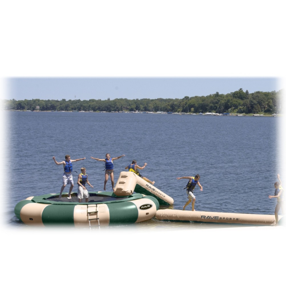 Rave Bongo 10 Foot Northwood's Edition Bounce Platform Water Park 2010