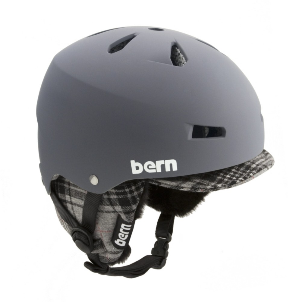 Matte Grey-Plaid Visor