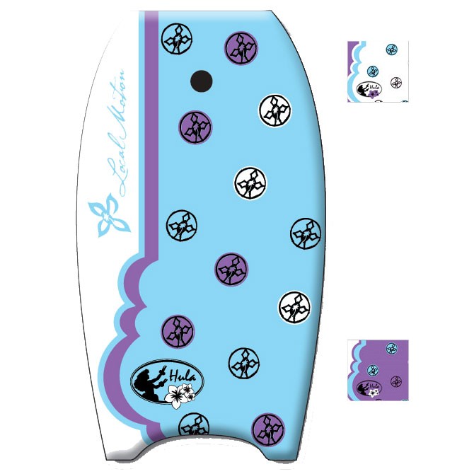 360 Inc. Local Motion Hula 36 Womens Body Board