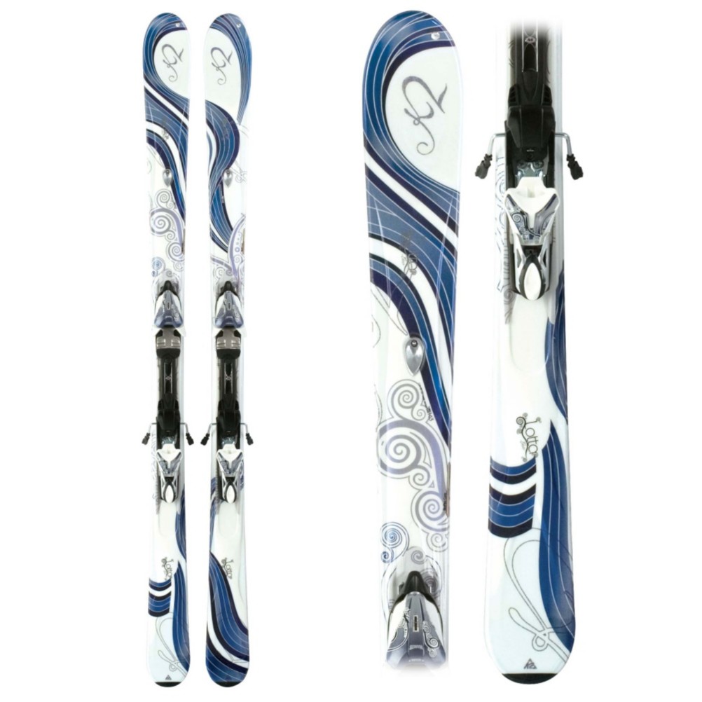 K2 Lotta Luv Womens Skis with M1 11.0 Ti Bindings 2009