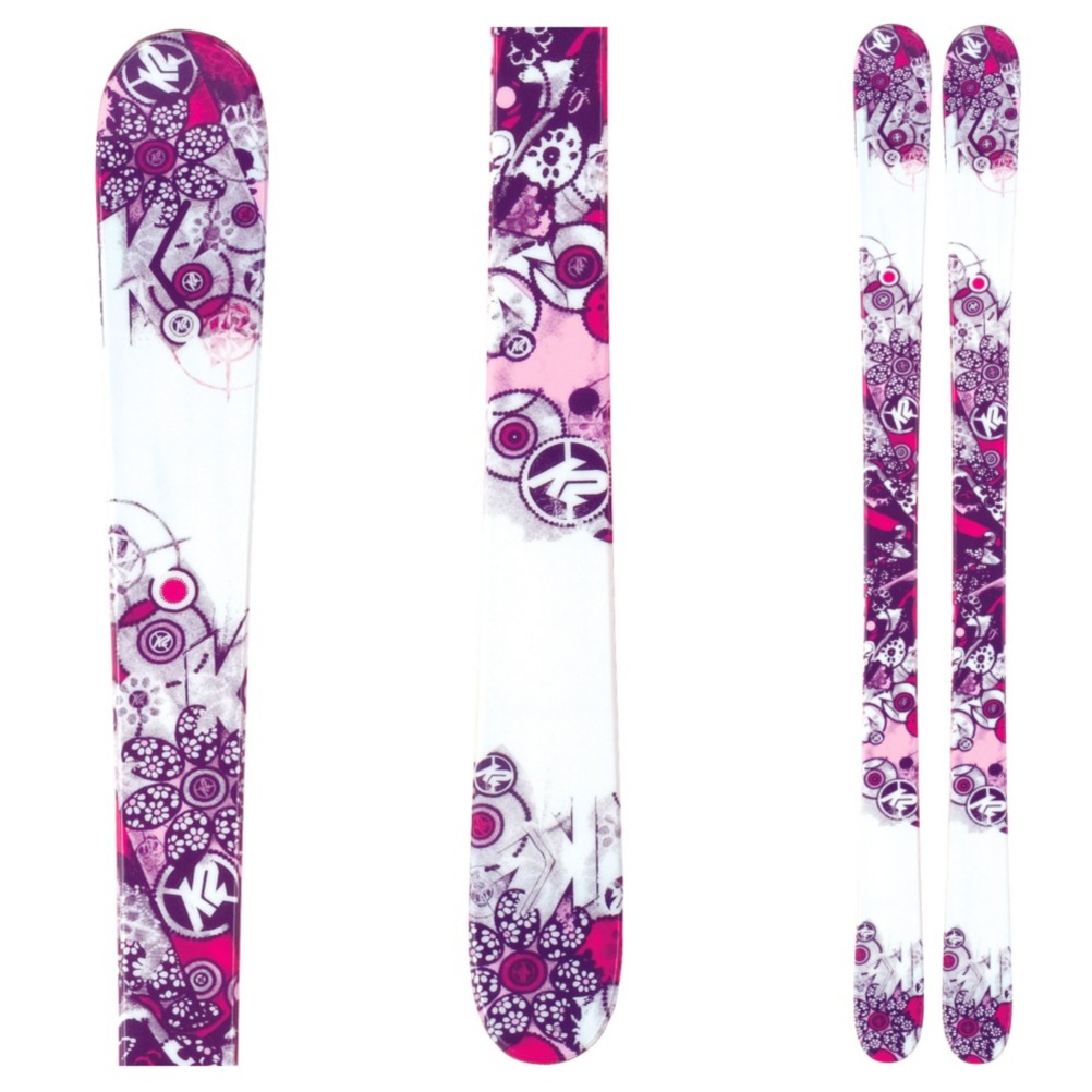 K2 Missy Kids Twin Tip Skis 2009
