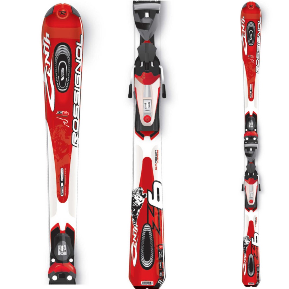 Rossignol Zenith Z6 Oversize Skis with Axium 120 / TPI2 Bindings 2009
