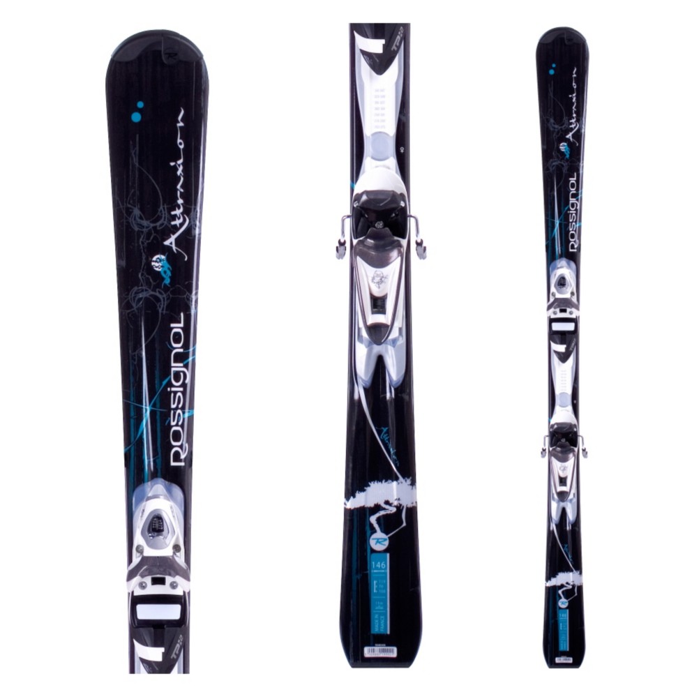 Rossignol Attraxion Womens Skis with Saphir 90 WTPI2 Bindings 2009