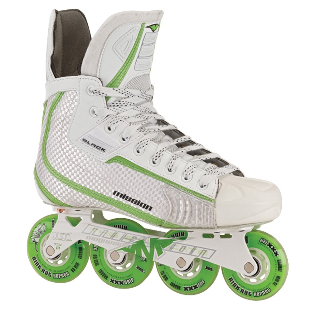Mission Boss Black Kids Inline Hockey Skates 2009
