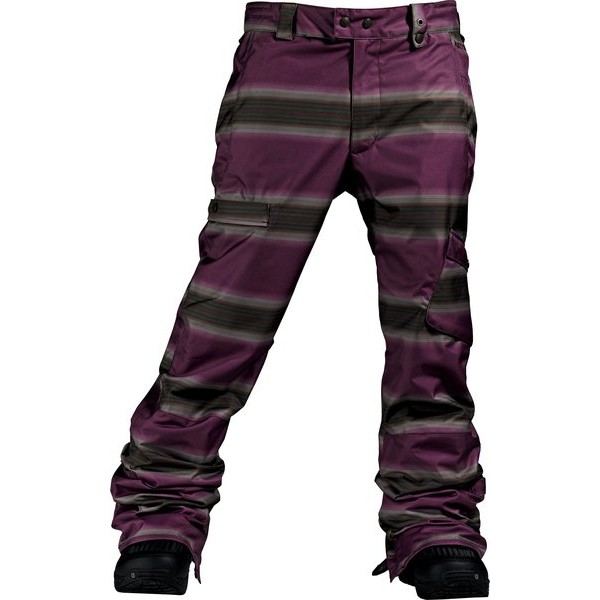 Burton White Collection Cosmic Delight Mens Snowboard Pants 2009