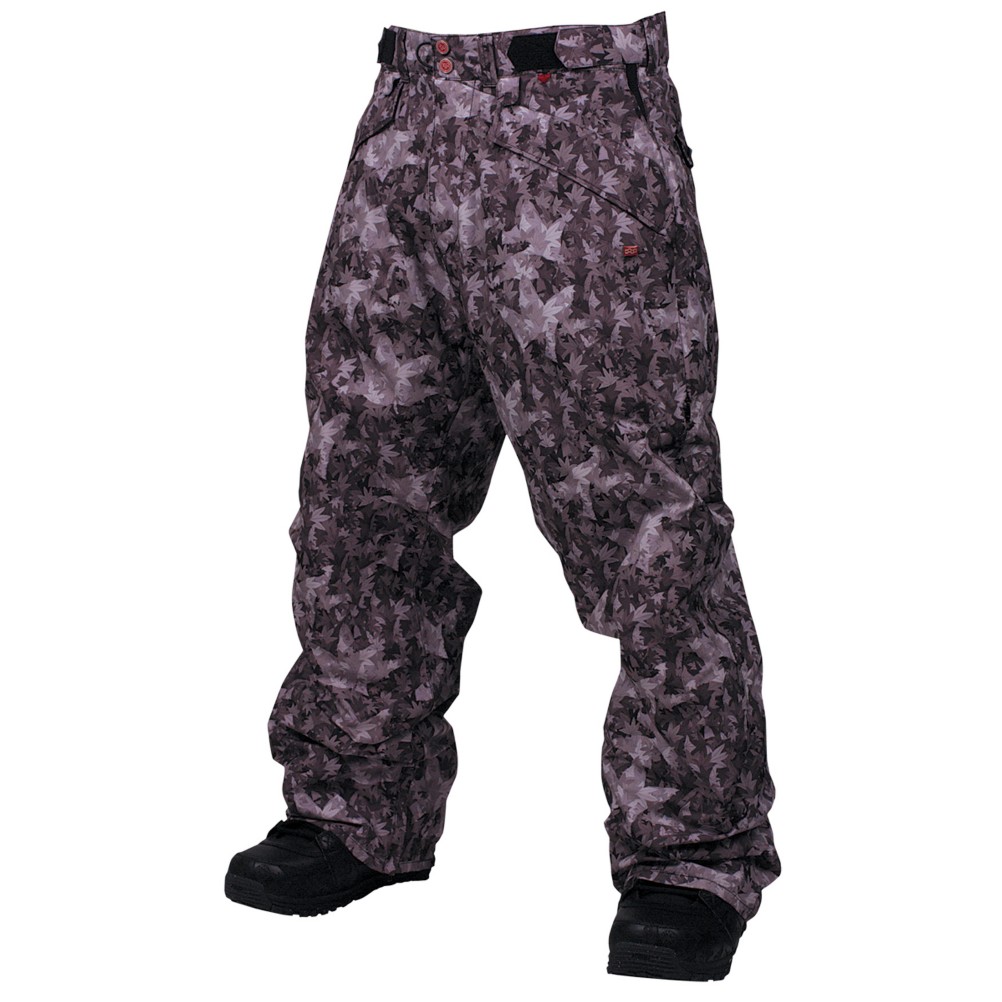 Foursquare Zacoby Print Mens Snowboard Pants 2009