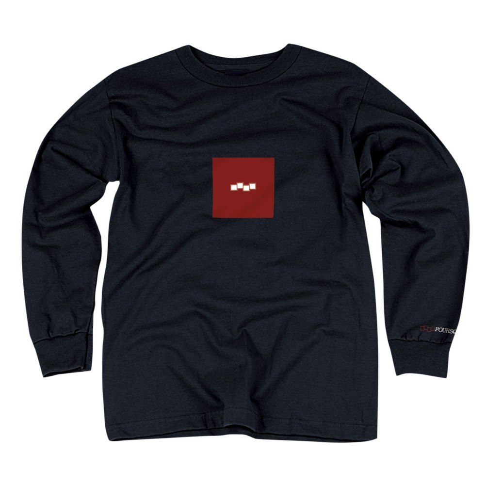 Foursquare Icon Square Long Sleeve Shirt - Mens 2009