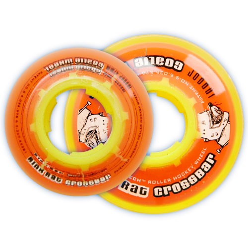 Rink Rat Crossbar Roller Hockey Wheels - 4 Pack 2010