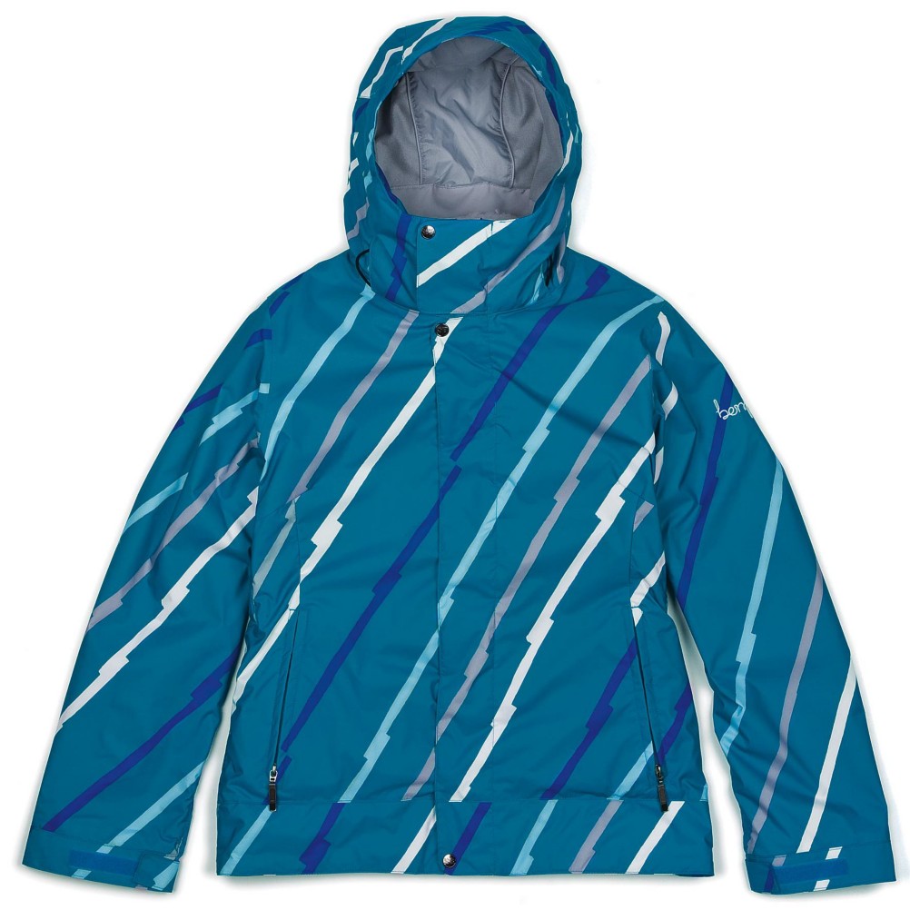 Bonfire Chroma Fruit Stripes Womens Insulated Snowboard Jacket 2010