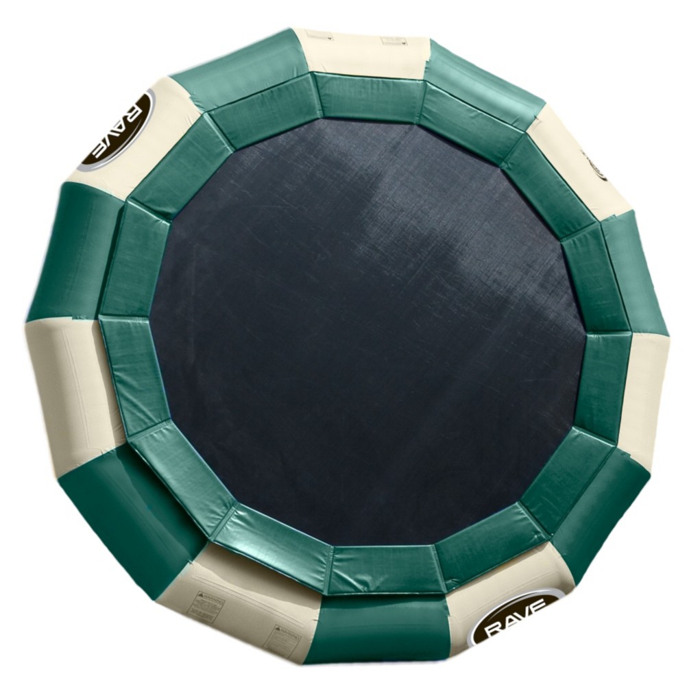 Rave Aqua Jump 200 20 Foot Northwoods Edition Water Trampoline 2010
