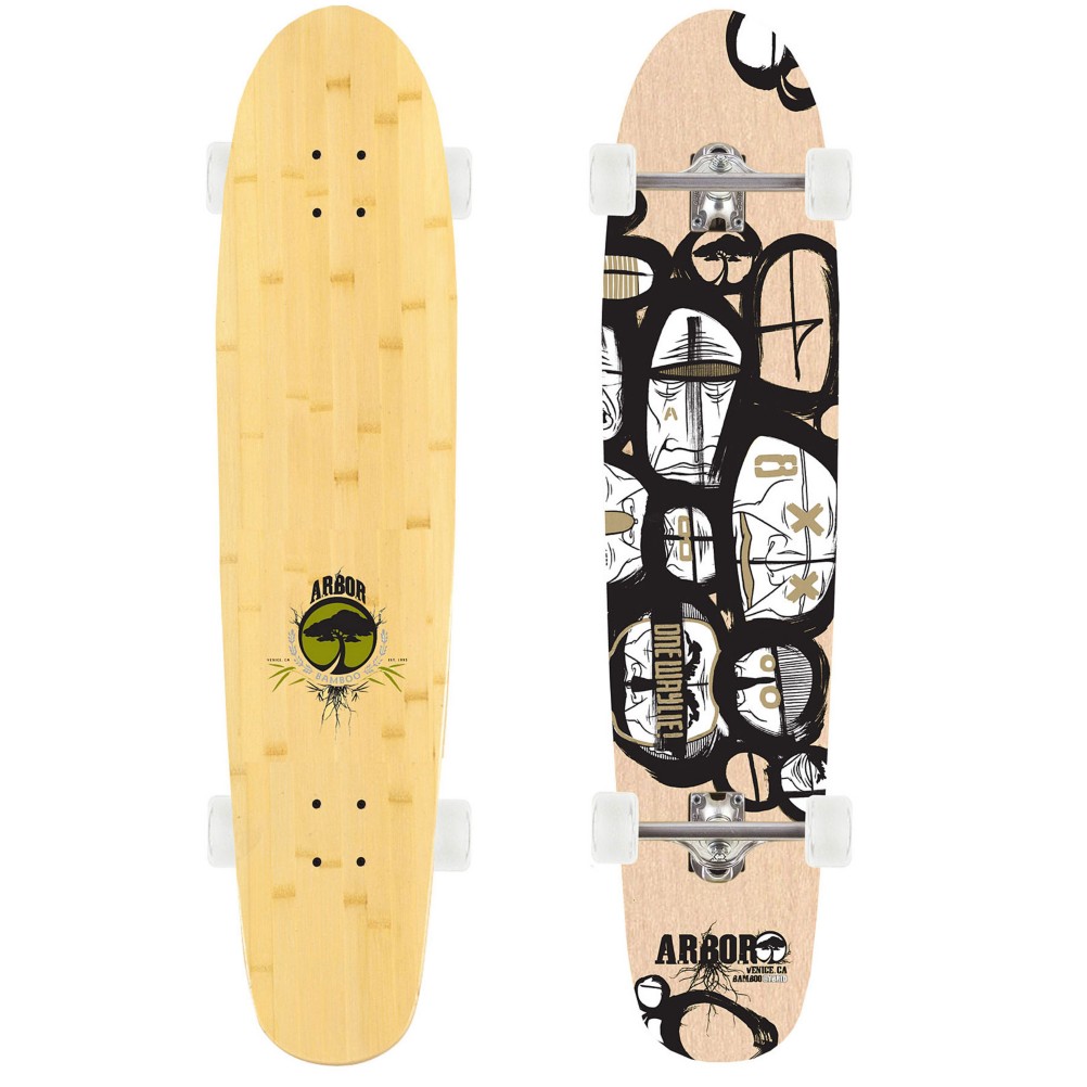 Arbor Bamboo Hybrid Longboard 2009