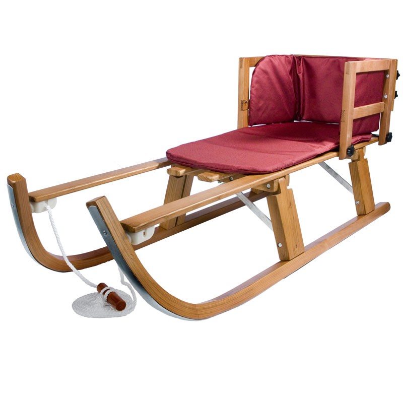Lucky Bums Heirloom Collection Wooden Pull Sled 2010