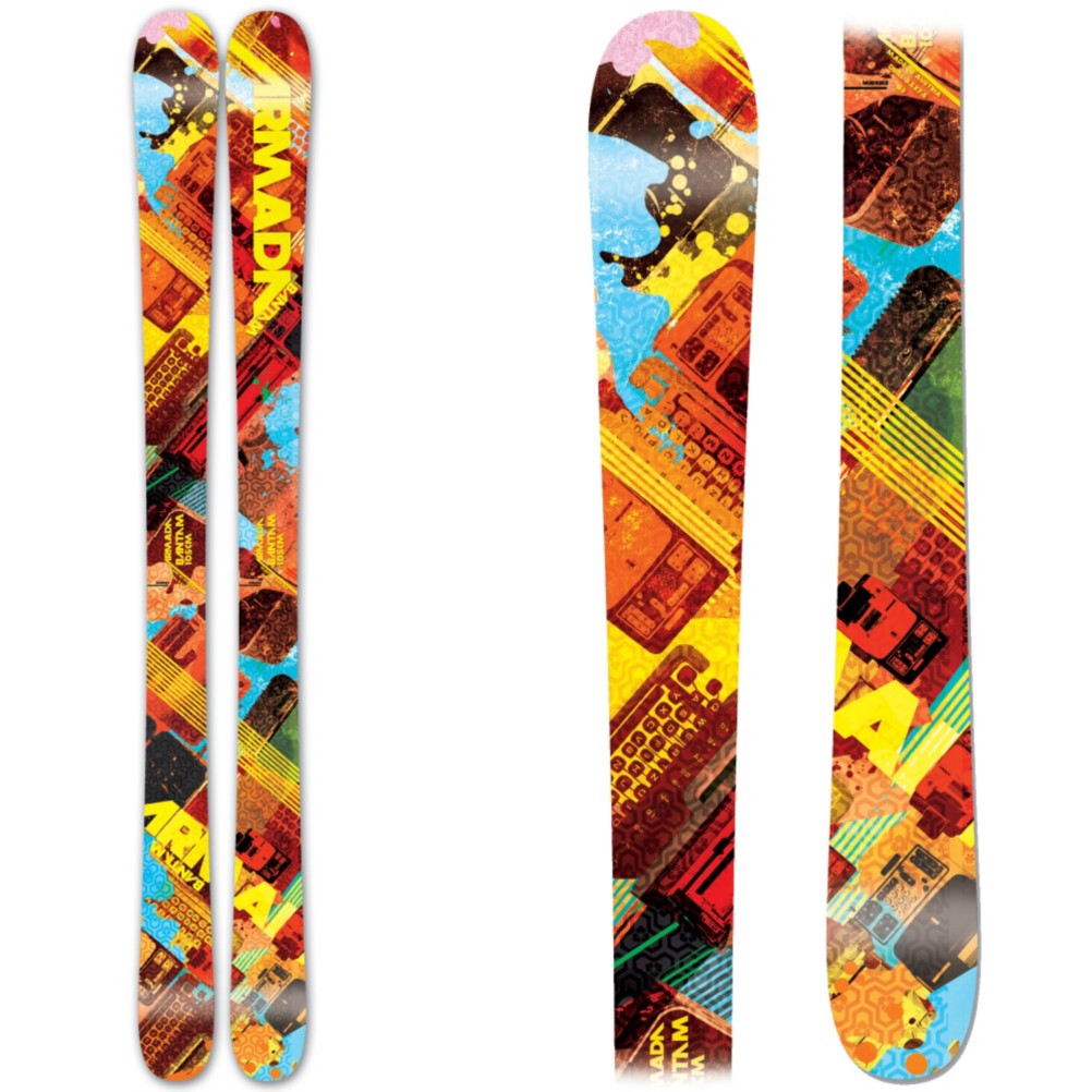 Armada Bantam Kids Twin Tip Skis 2010