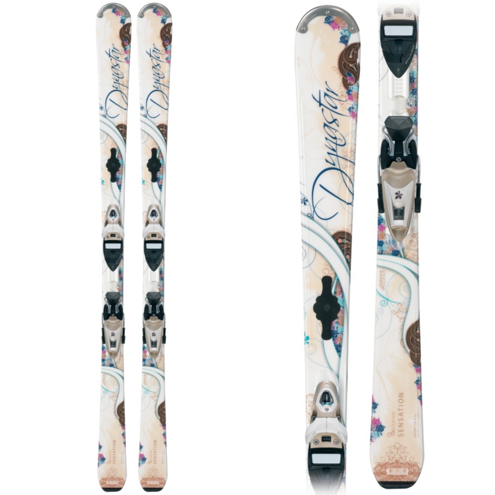 Dynastar Exclusive Sensation Womens Skis with Nova Exc Fluid Bindings 2010