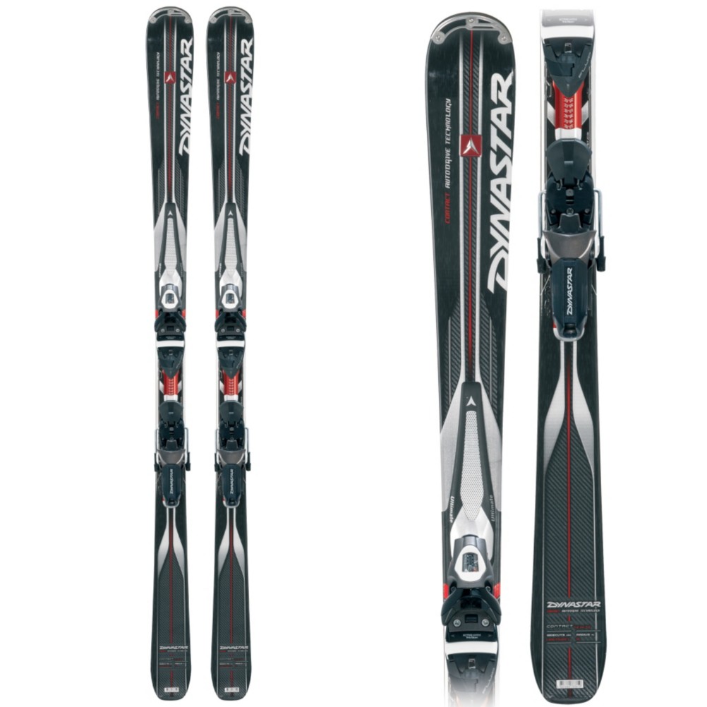 Dynastar Contact 4x4 Skis with PX 12 Fluid Bindings 2010