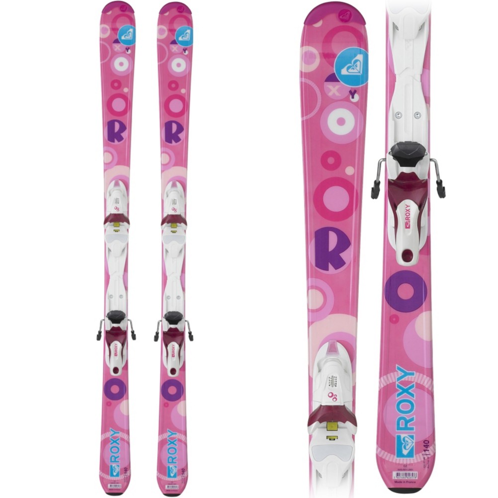 Roxy Sparkle Kids Skis with Int T4 Bindings 2010