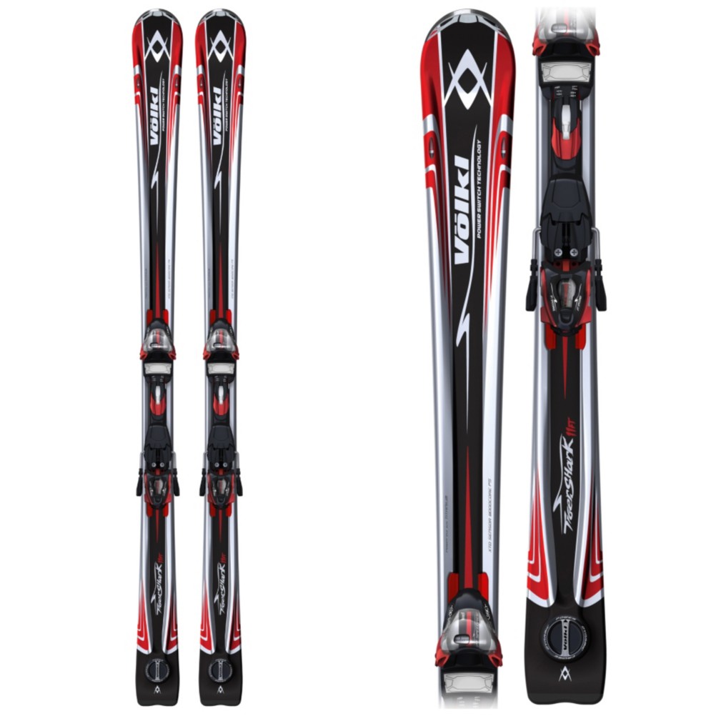 Volkl Tigershark 11ft Power Switch Skis with Motion ipt Speed Ride 12.0 Bindings 2010