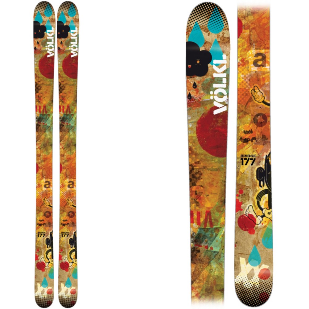 Volkl Mens Twin Tip Skis