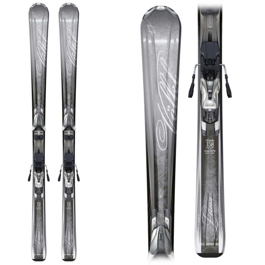 Volkl Attiva Luna Womens Skis with Attiva 3Motion 10.0 Bindings 2010
