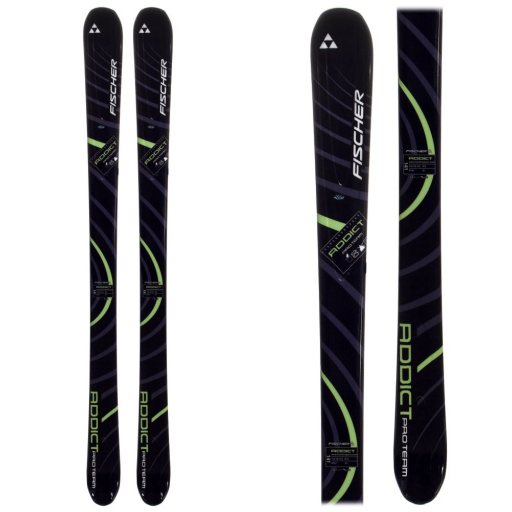 Fischer Addict Pro Team Kids Twin Tip Skis 2010