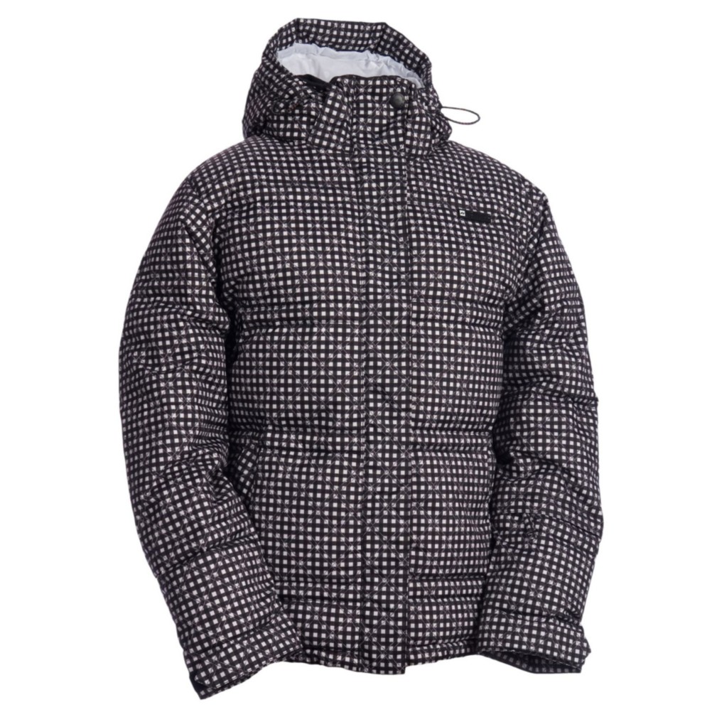 Gingham Print White
