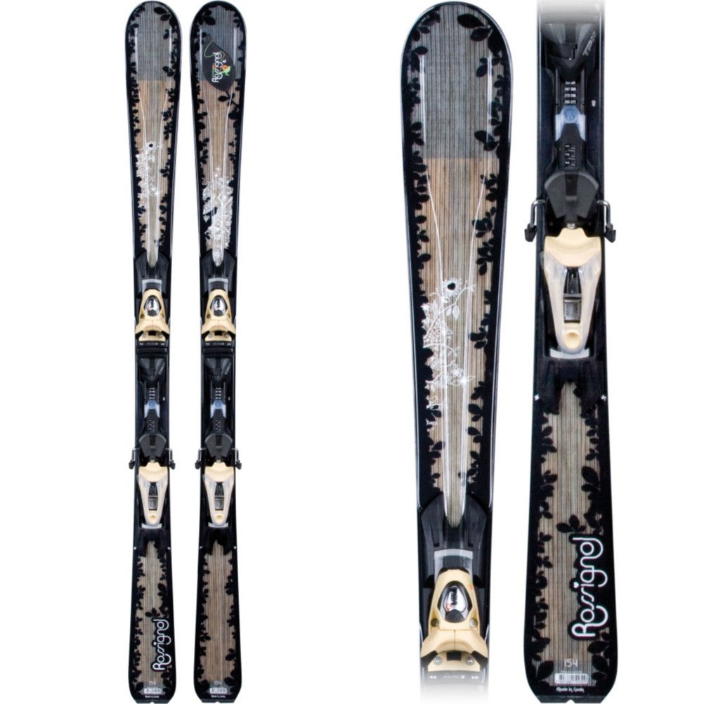 Rossignol Attraxion Echo Womens Skis with Saphir 110 Bindings 2010