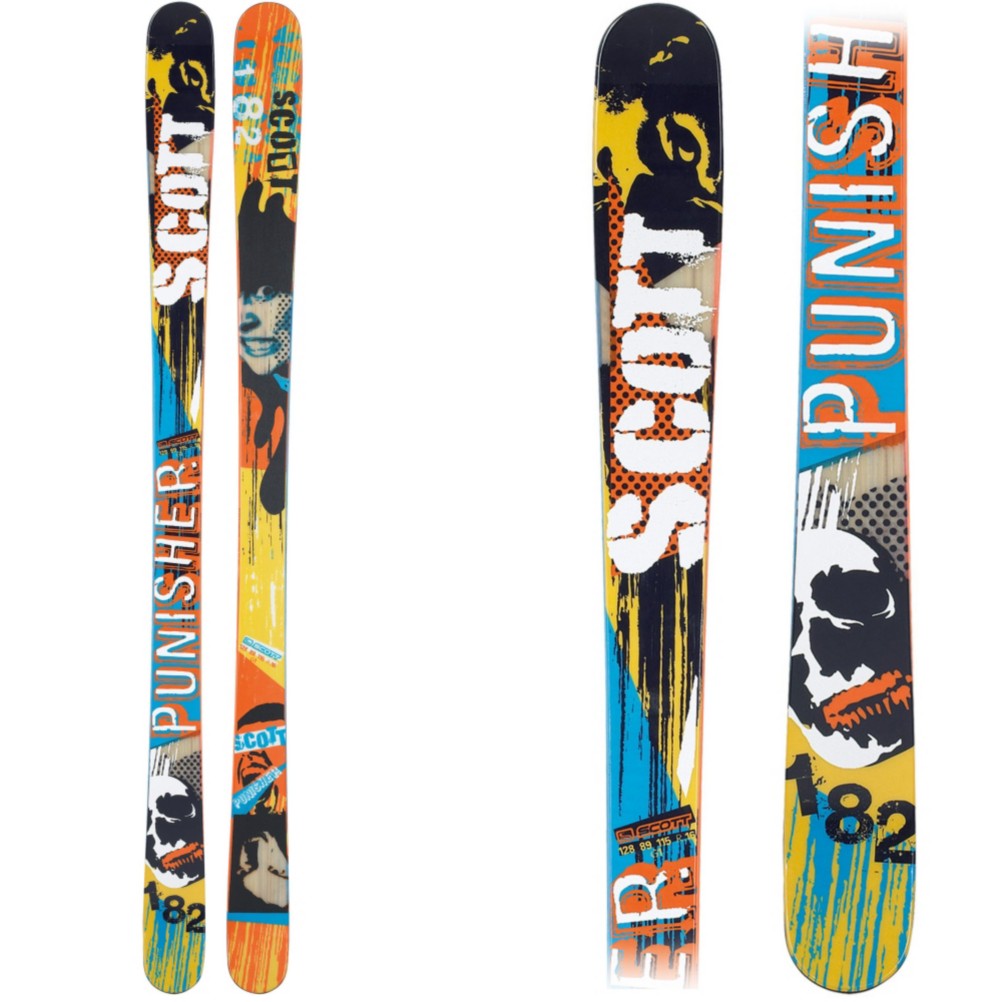 Scott Punisher Twin Tip Skis 2010