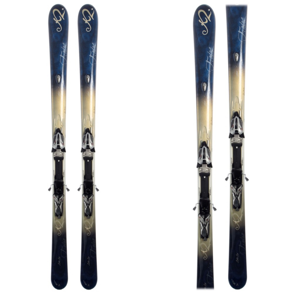 K2 Womens Skis w/ Integrated Bindings