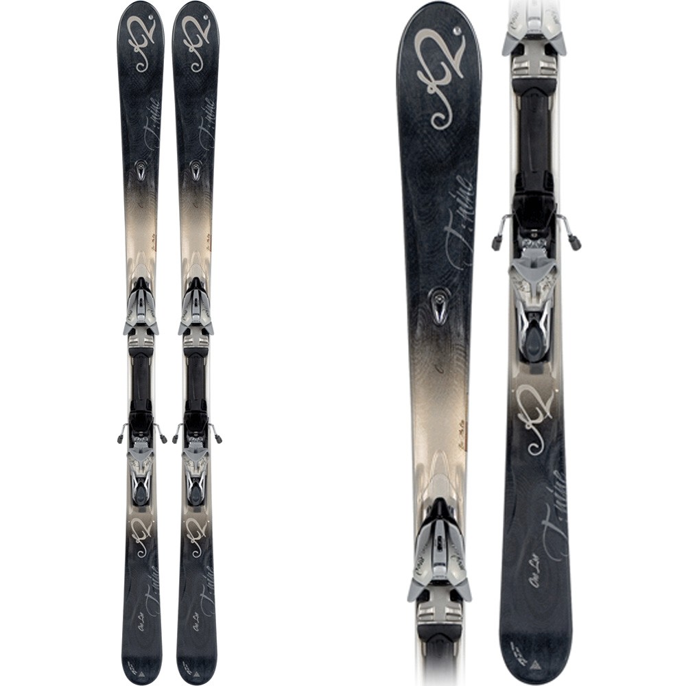 K2 Womens Skis w/ Integrated Bindings