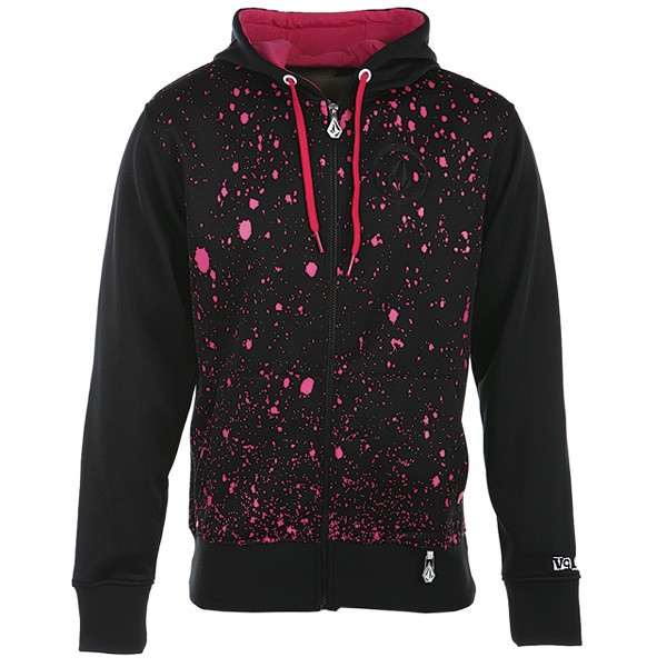 Volcom Spray Down Hydro Slim Full Zip Sweatshirt - Mens 2010