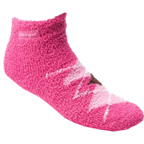 Dark Pink Argyle