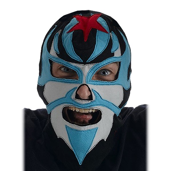Spacecraft Tron Face Mask - Adult 2010