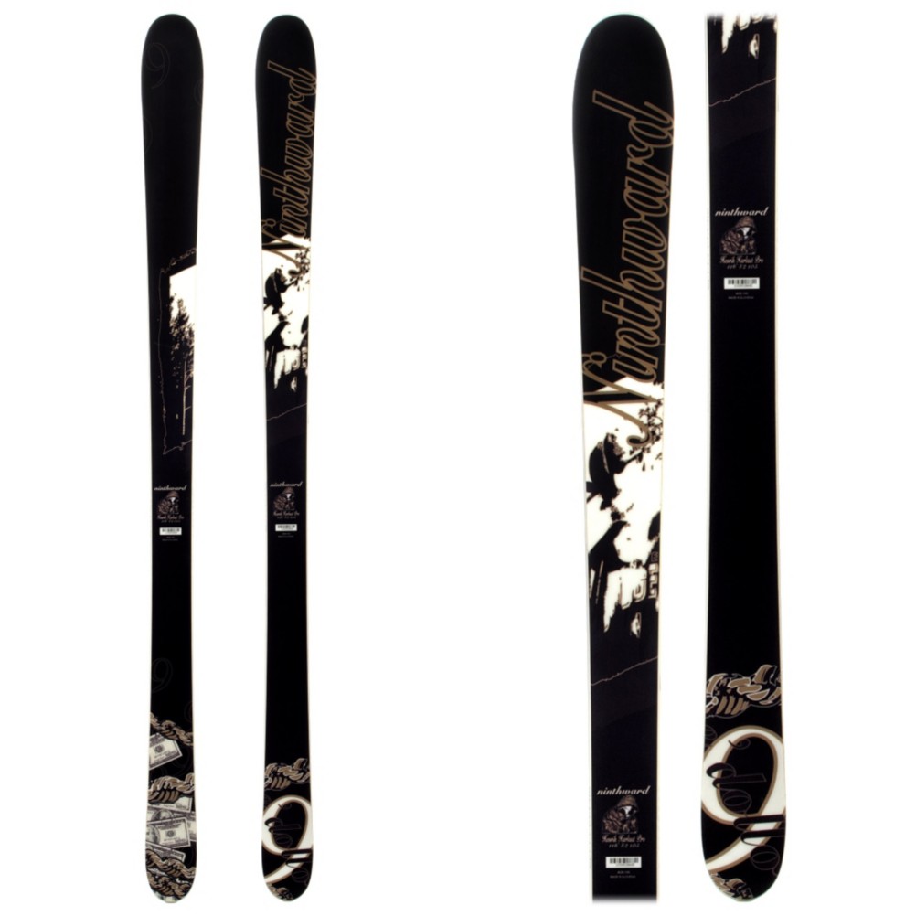 Ninthward Henrik Harlaut Pro Twin Tip Skis 2009