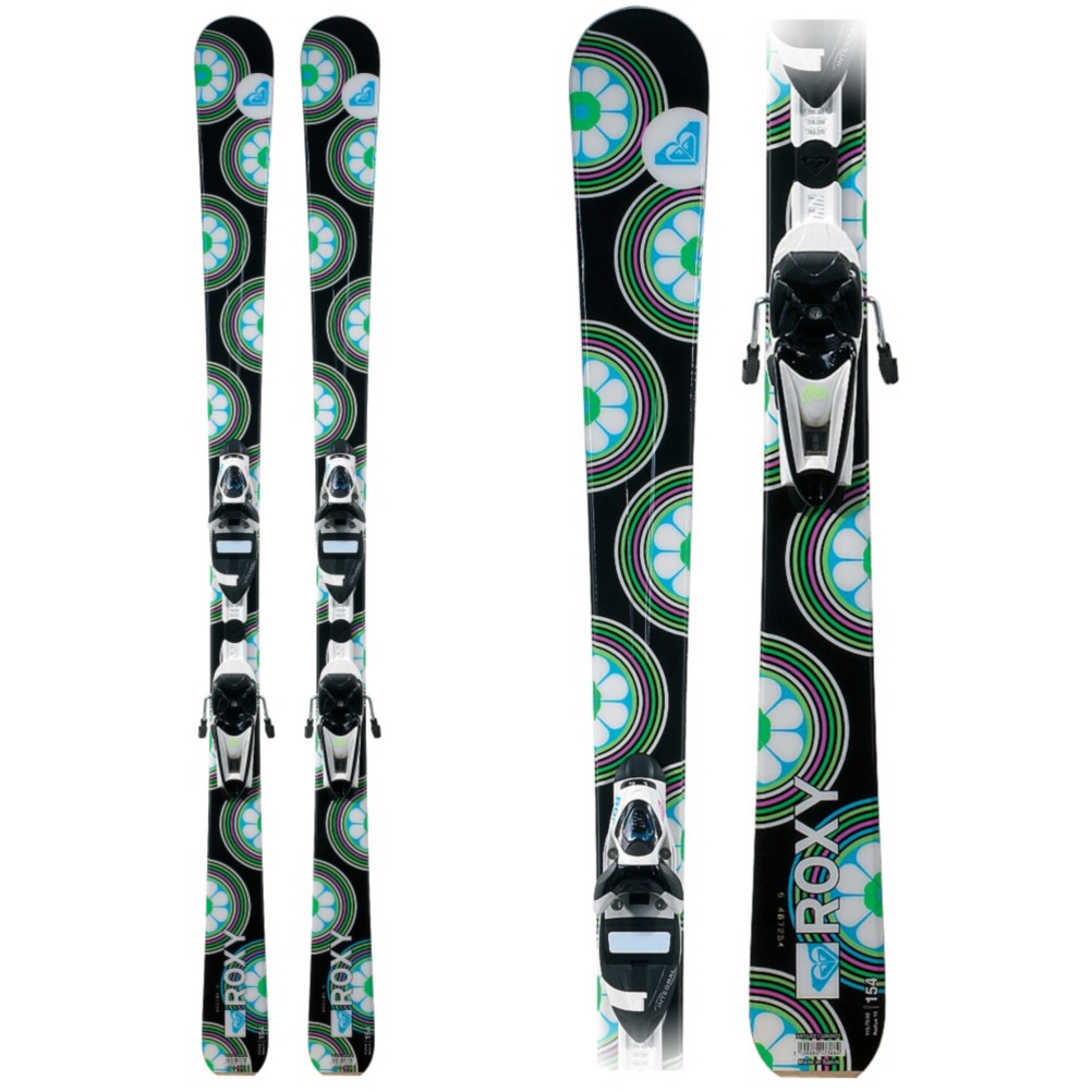Roxy Juicy Womens Skis with N9 Juicy Bindings