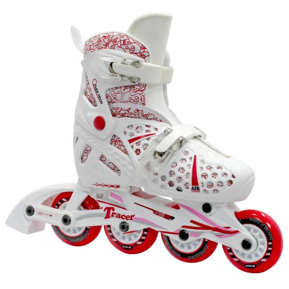 Roller Derby Tracer Adjustable Girls Inline Skates 2009