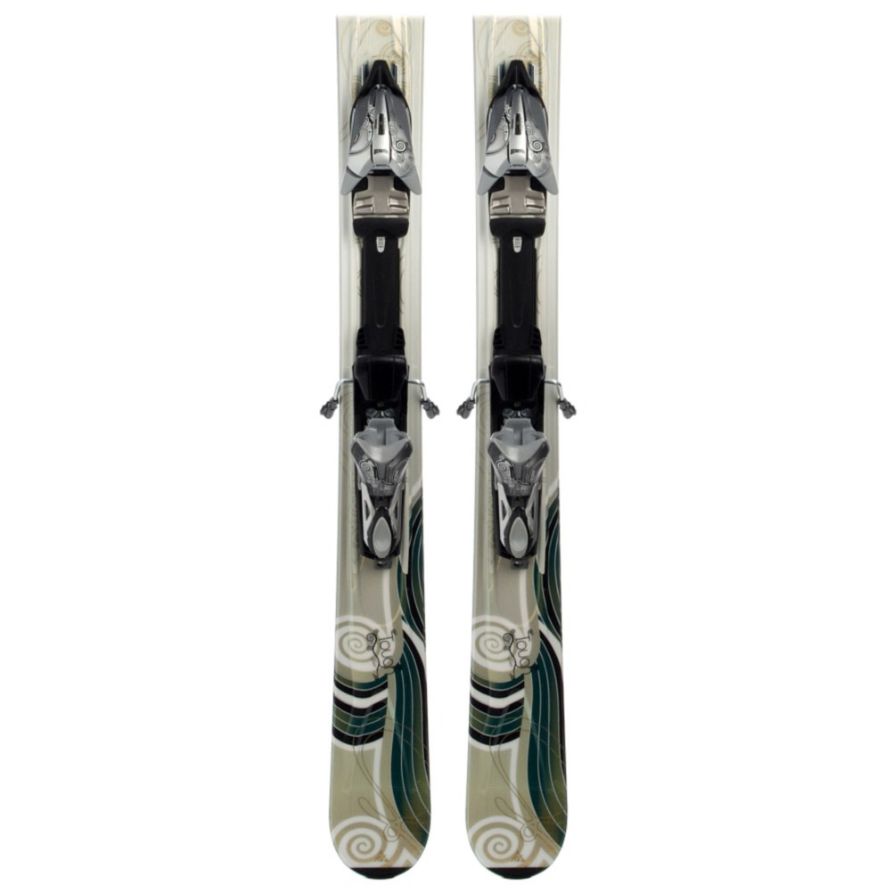 K2 T:9 Tough Luv Womens Skis with M1 11.0 Ti Demo Bindings 2009