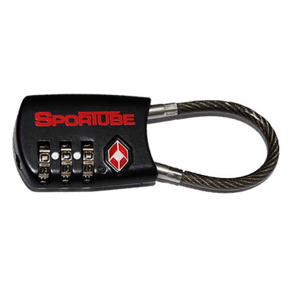 Sportube Combination Cable TSA Lock - Adult 2010