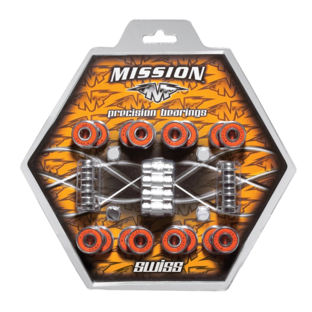 Mission Aggressive Skate Bearings