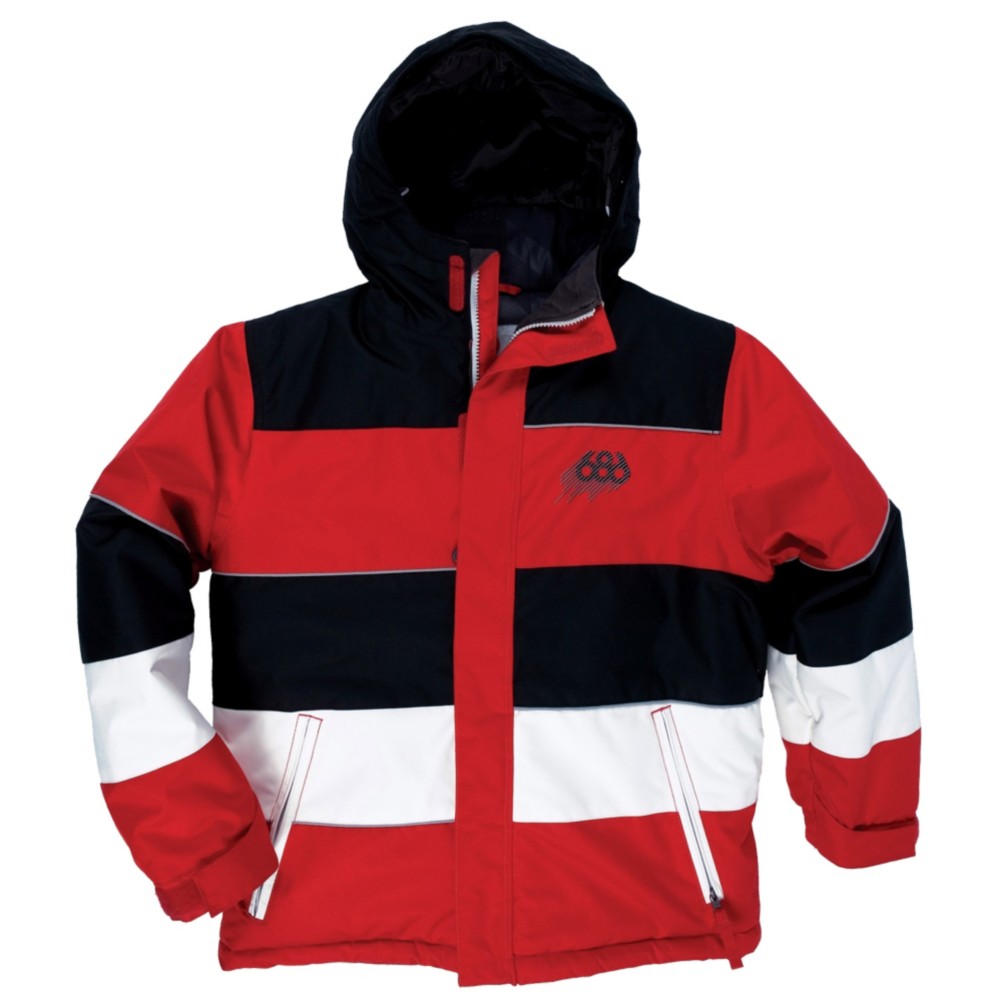686 Q - Puffy Insulated Snowboard Jacket - Boys 2010