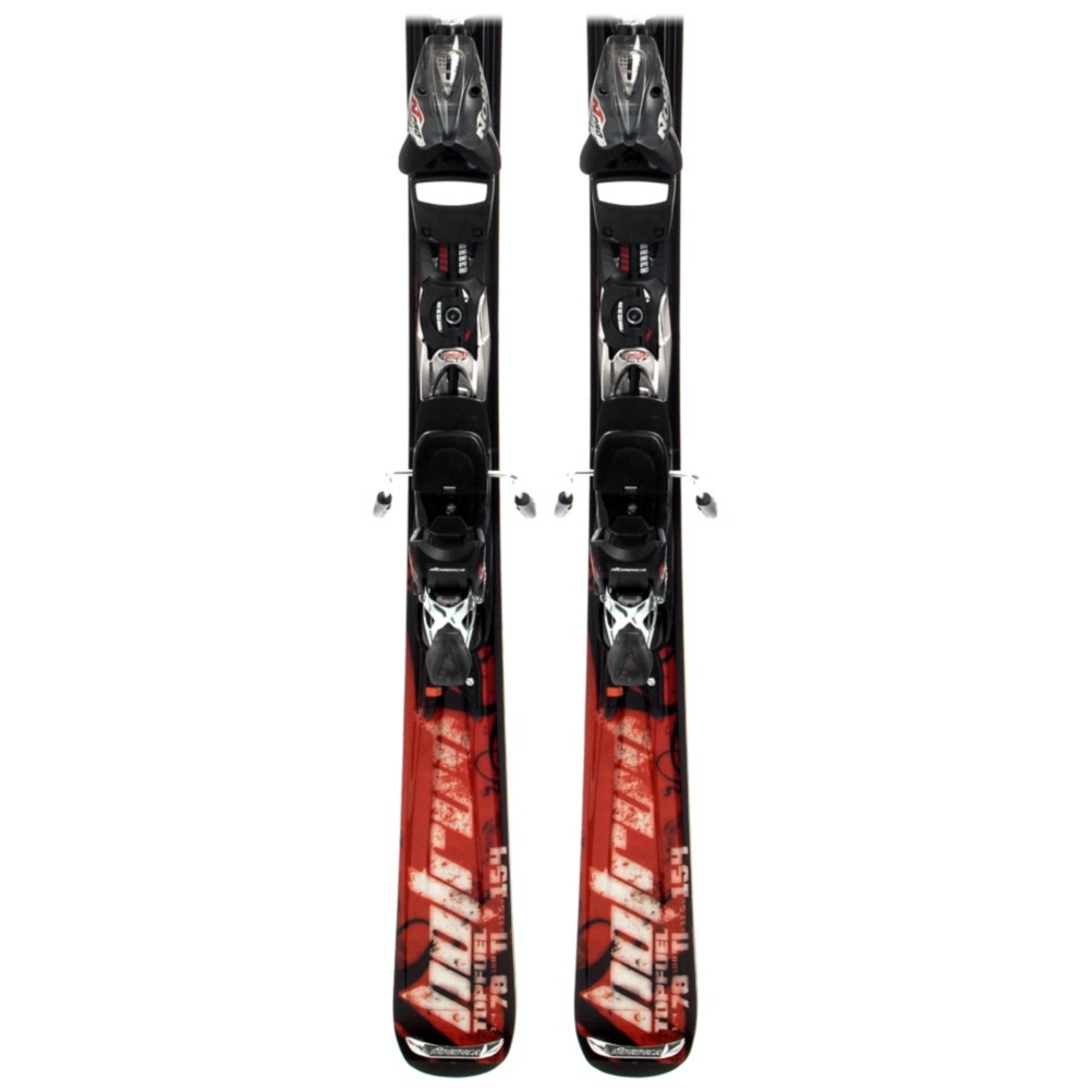 Nordica Top Fuel Skis with Trans Black Pro Wide Brake Bindings 2009