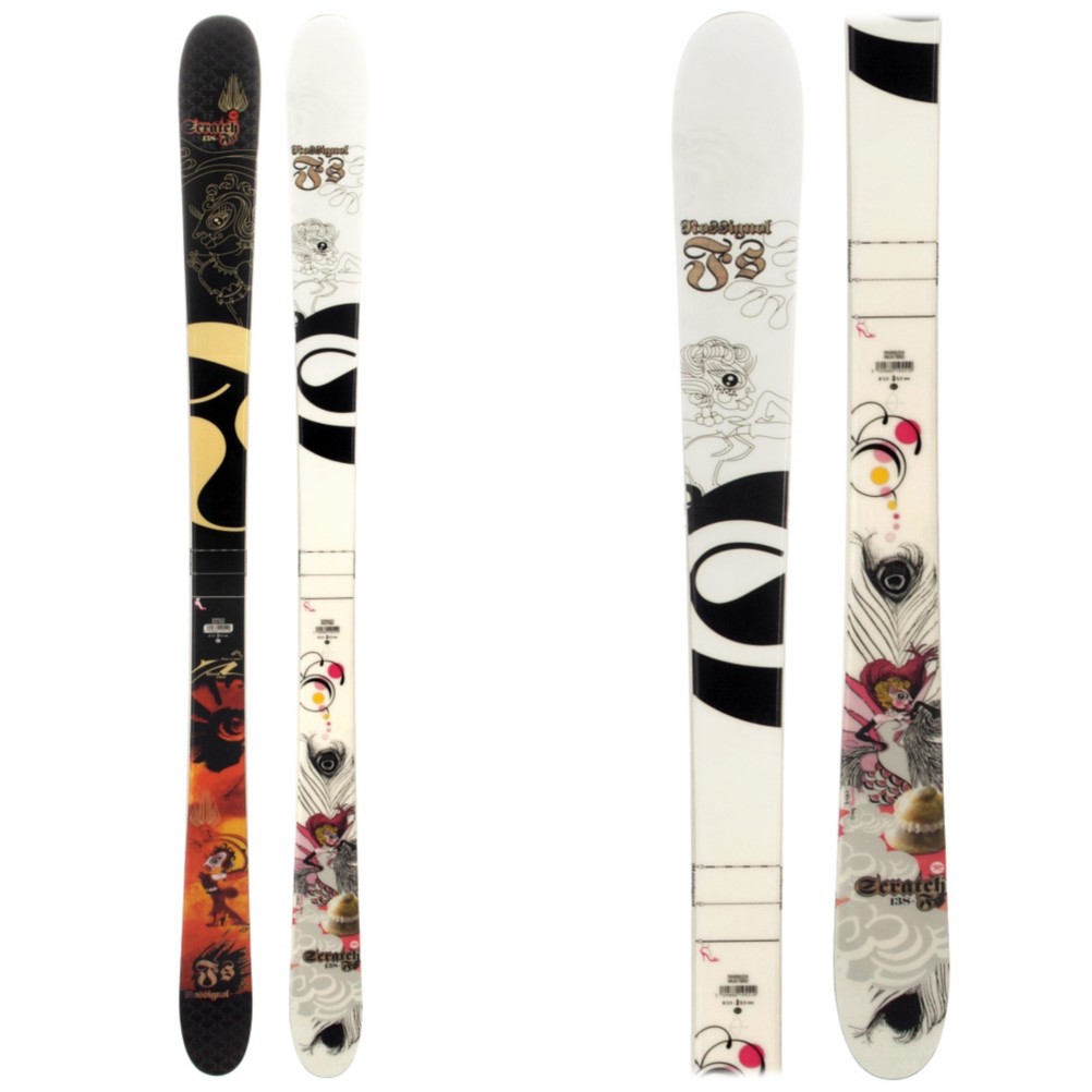 Rossignol Scratch Girl FS Womens Twin Tip Skis 2009