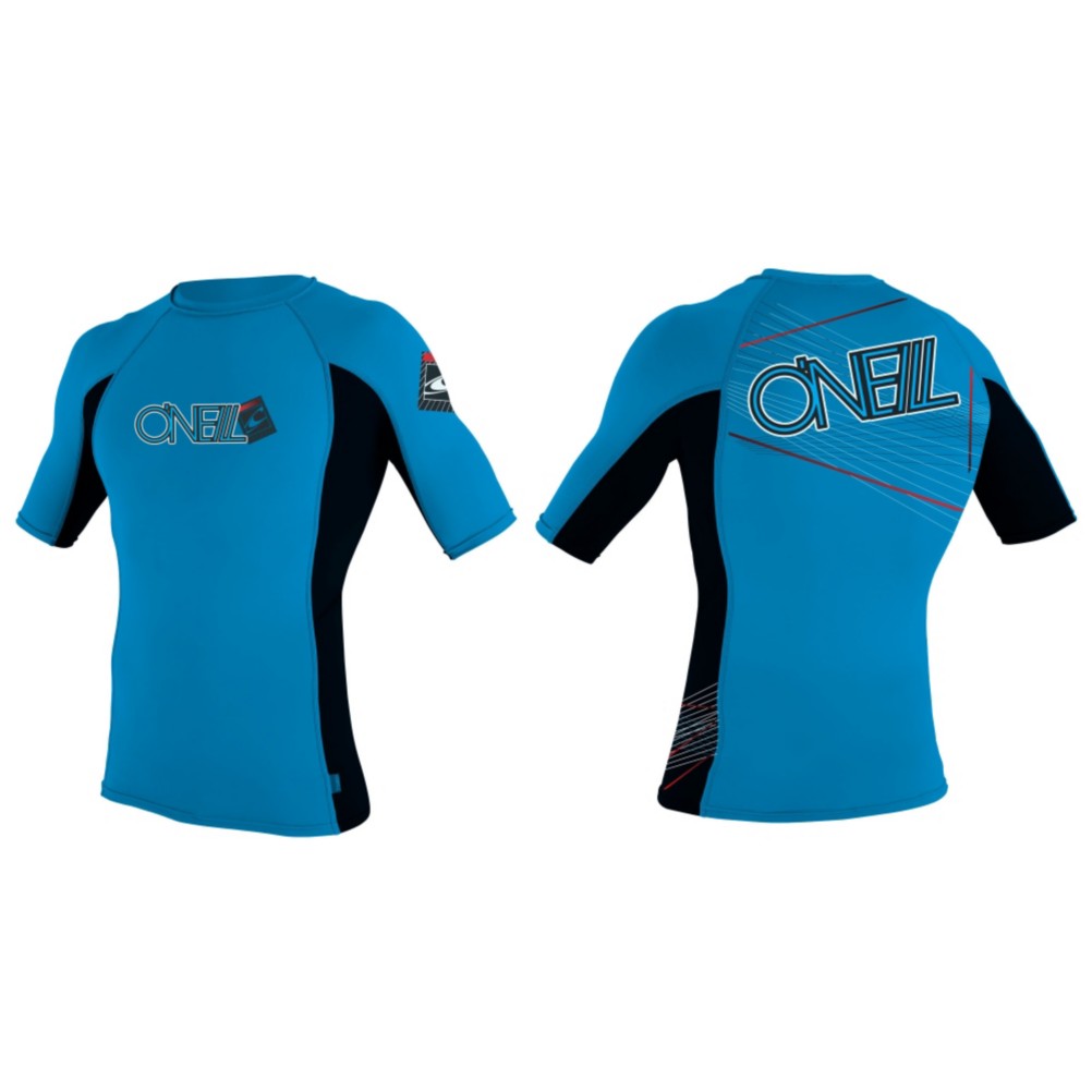 O'Neill Skins Short Sleeve Graphic Crew Rash Guard - Mens 2010