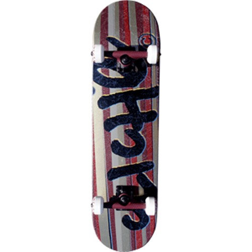 Cliche Handwritten Stripes Skateboard 2010