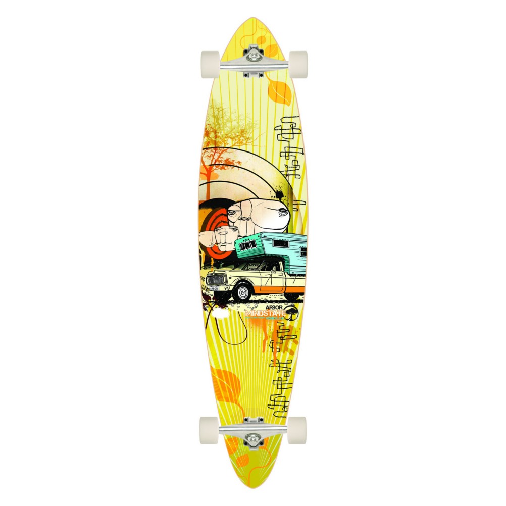 Arbor Mindstate Koa Complete Longboard 2010