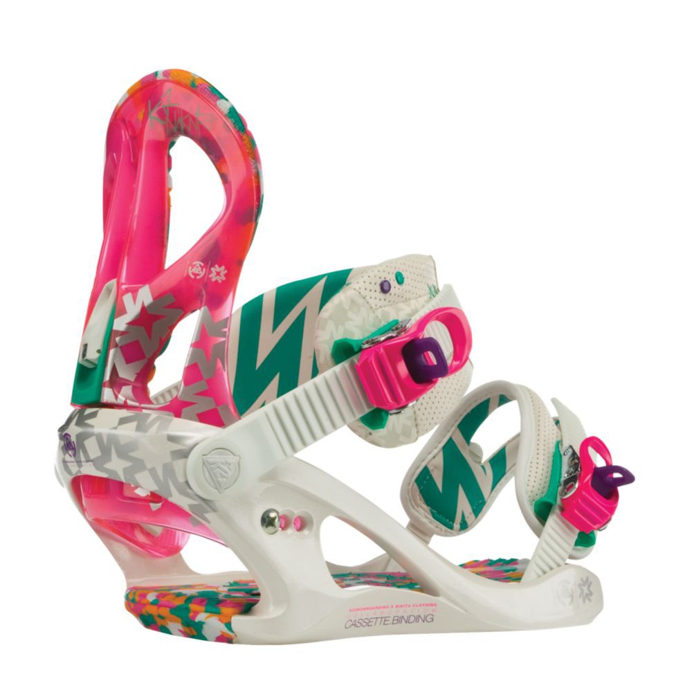 K2 Cassette LTD Womens Snowboard Bindings 2011