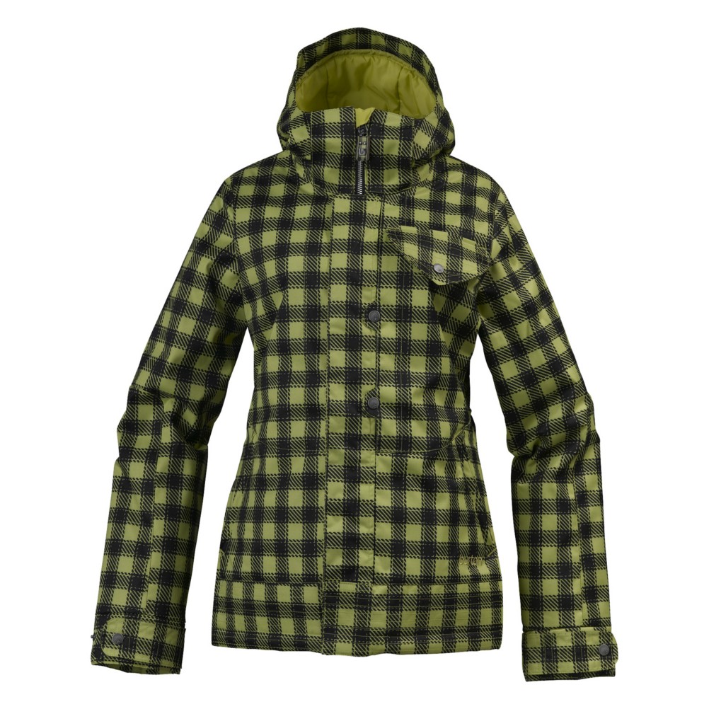 Grass Stain Check Plaid Print