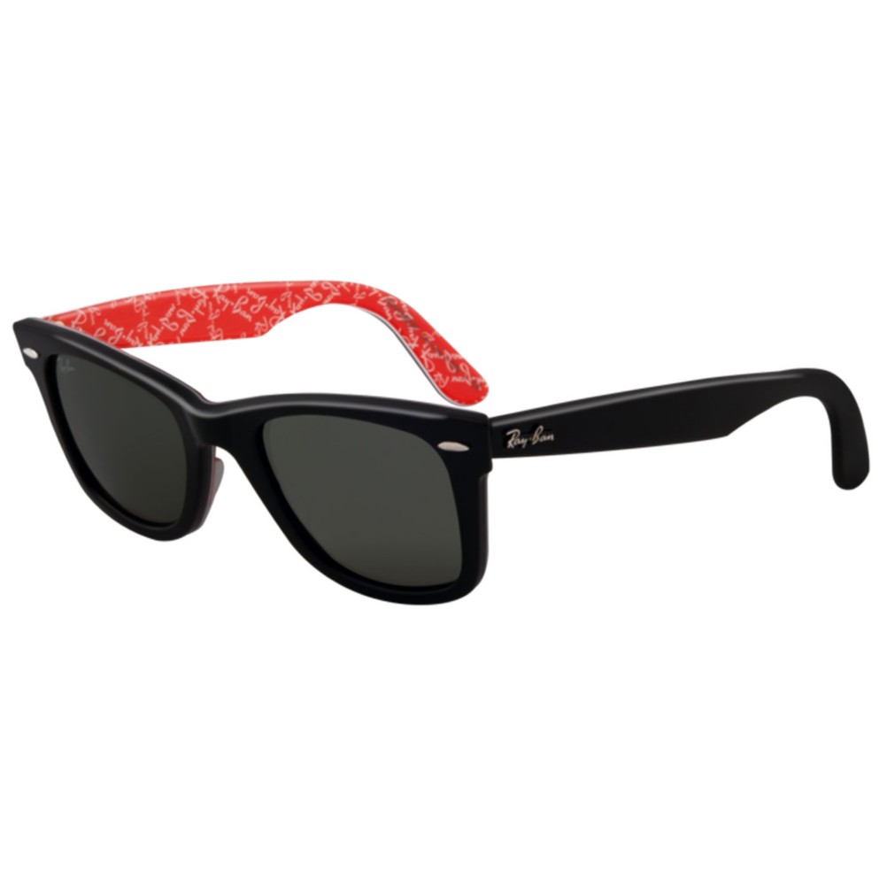 Black Ray Ban Logo Mania