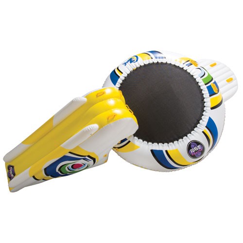Rave O-Zone Plus 9 Foot Bounce Platform with Slide 2010