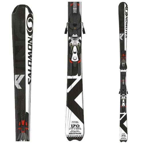 Salomon XW Tornado Skis with Z12 B80 Bindings
